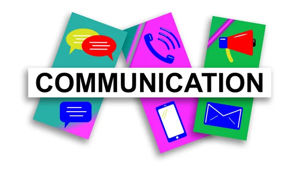 Concept of communication — Stock Photo, Image