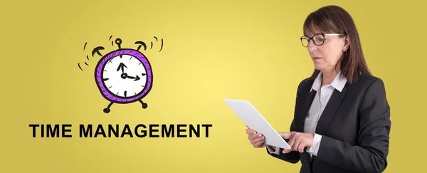 Concept of time management — Stock Photo, Image