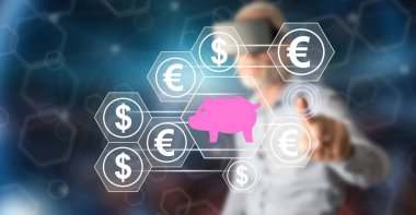Adam tasarruf para kavramı dokunmadan