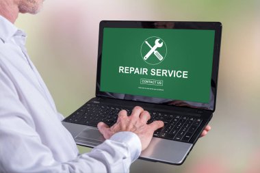 Hizmet anlayışı bir laptop tamir