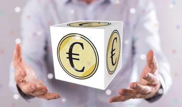 Concepto de euro — Foto de Stock