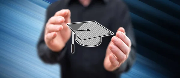 Concepto de graduación — Foto de Stock