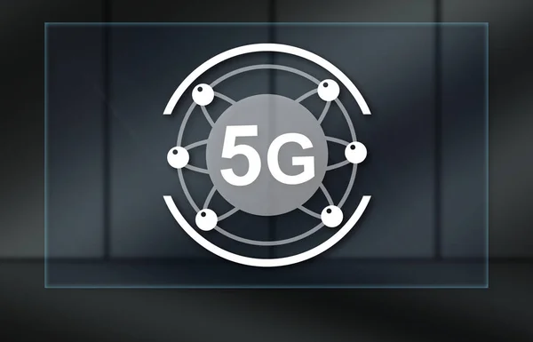 Koncepcja 5 g — Zdjęcie stockowe