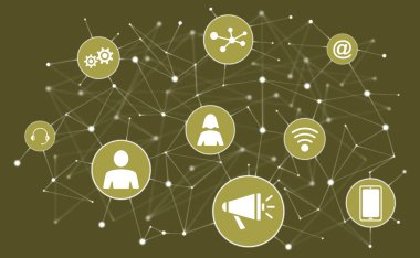 Bağlı simgelerle iletişim kavramı