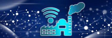 Sektör 4.0 konseptinin gösterimi