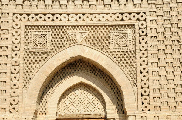 Ismail Samani Tomb Ligt Stad Bukhara Oezbekistan Het Graf Werd — Stockfoto