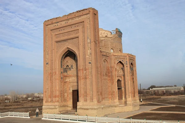 Tombeau Torebek Hanim Est Situé Turkménistan Torebek Hanim Tombeau Été — Photo