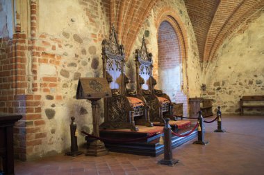 çok eski kale duvar ortaçağ