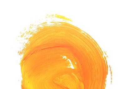  Tasarım için çok renkli çember. Beyaz arka planda izole edilmiş. Soyut arkaplan, el boyası doku, suluboya, guaj, fırça darbeleri, sıçramalar, boya damlaları. Beyaz arka planda kelebek