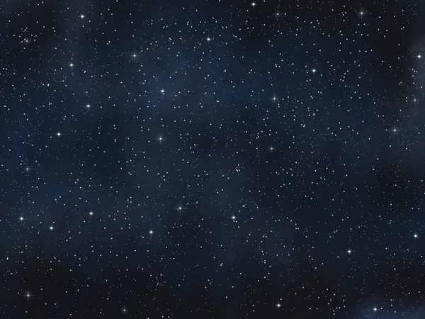 Céu Estrelado Mágico Espaço Planetas Contexto — Fotografia de Stock