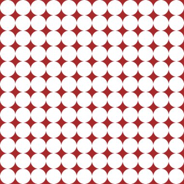 Kahverengi arka planda büyük beyaz benekler. Kusursuz bir vektör (illüstrasyon) modelidir.