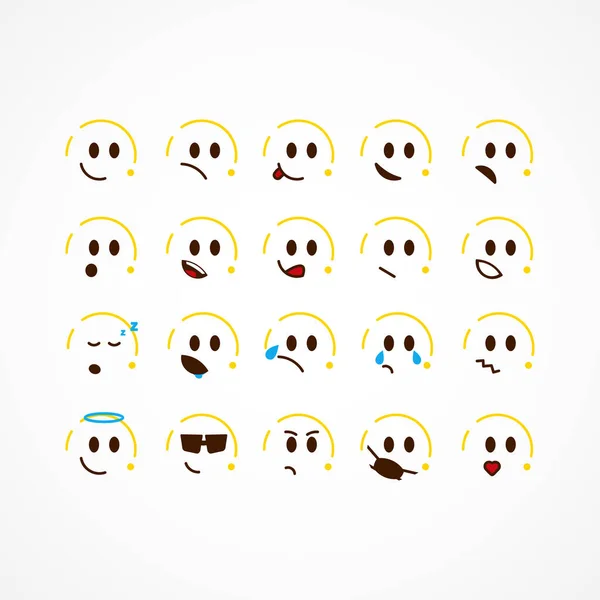 Illustration Vectorielle Conception Journée Mondiale Emoji Pour Célébrer Moment — Image vectorielle