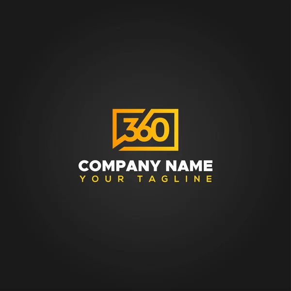 Şirket için 360 Logo Vektör Tasarımı Çizimi