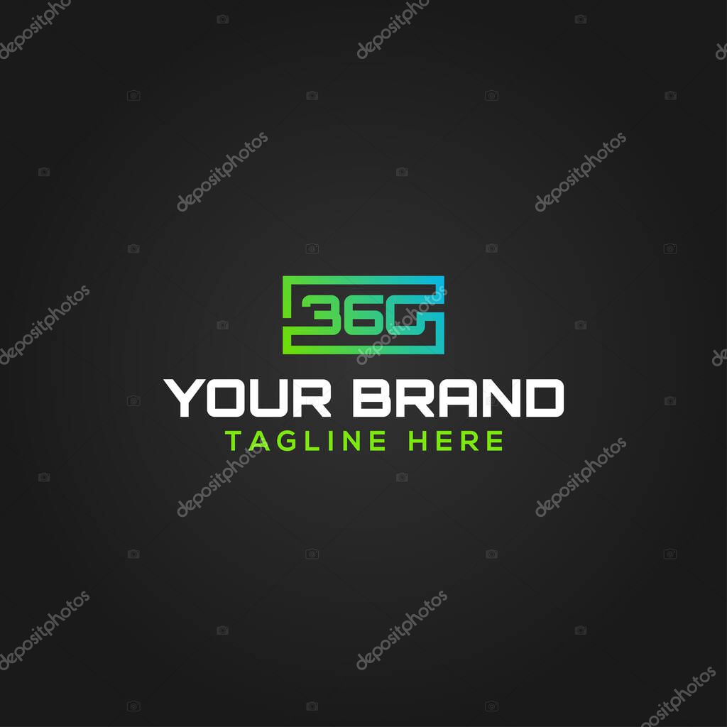 360 Logo Vector Design Illustration For Company
