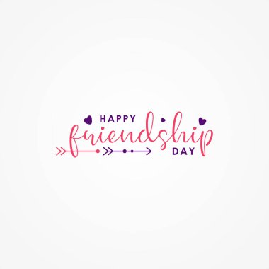 Kutlama anı için Dostluk Günü Vektör Tasarımı İllüstrasyonunuz kutlu olsun.