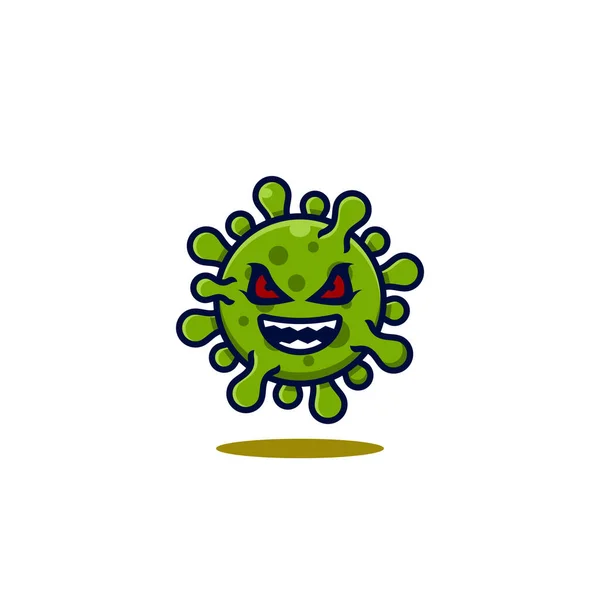 Coronavirus Emoji Διάνυσμα Εικονογράφηση Σχεδιασμός Για Banner Και Ιστορικό — Διανυσματικό Αρχείο