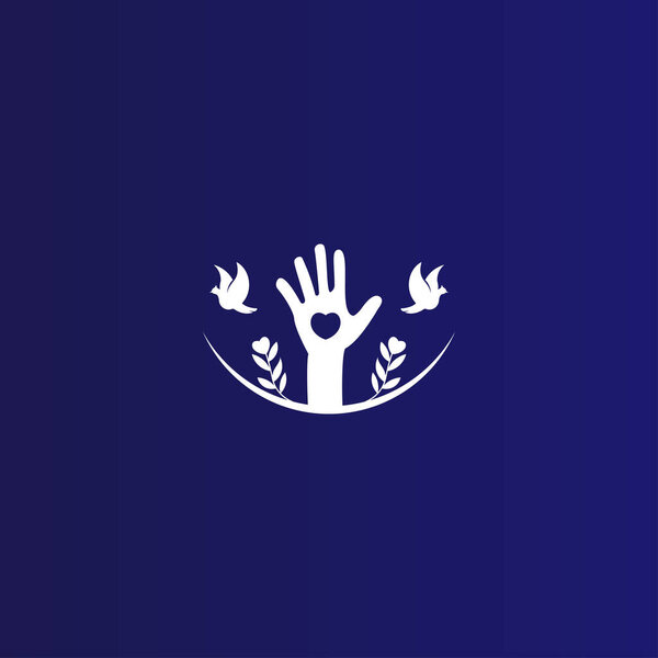 Internaional Day Of Non Violance Day Vector Design Illustration For Banner and Background