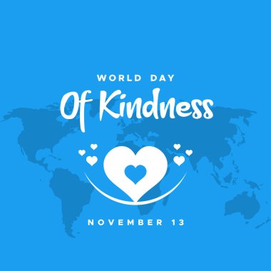 World Kindness Day Vector Design Illustration For Banner and Background clipart