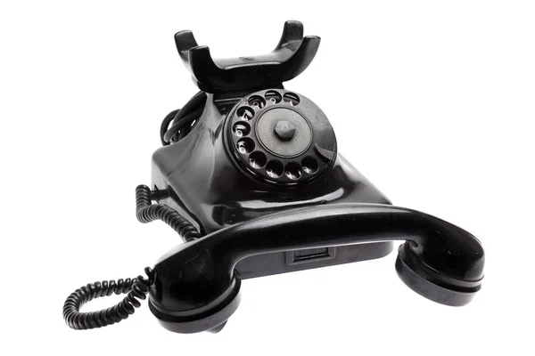 Old Phone Taken Receiver — Stock Photo, Image