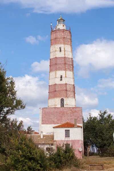 古老的灯塔在巴尔干半岛、 沙布拉保加利亚 — 图库照片