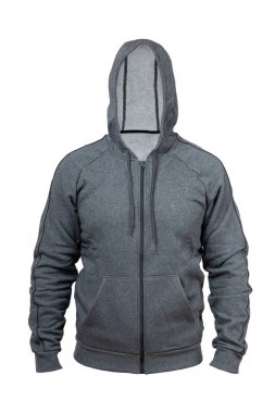 Kapüşonlu erkek eşofmanı. Kapüşonlu. Spor kıyafetleri, beyaz tenli.