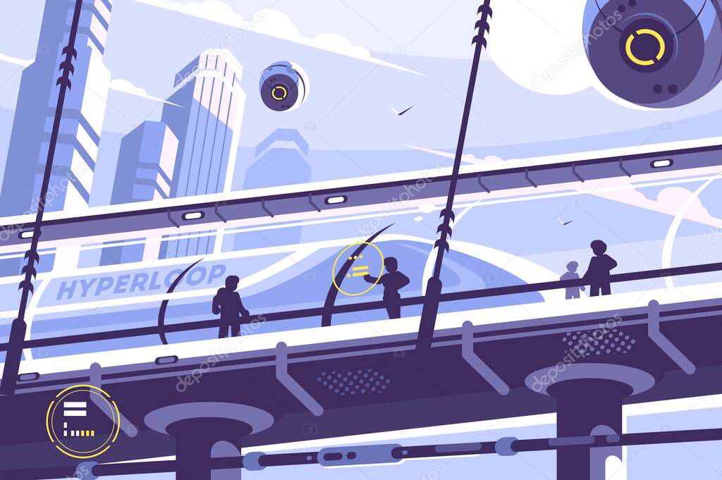 Hyperloop future public transport