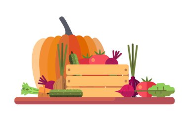 Taze mevsimlik sebzeler