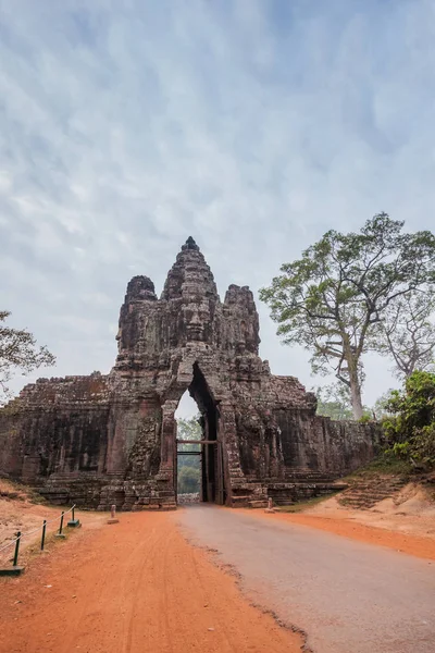 Siem Reap January 2015 Gerbang Selatan Menuju Kompleks Angkor Thom — Stok Foto