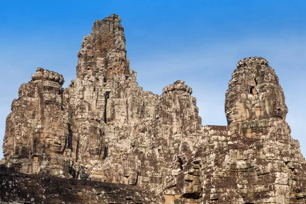 Siem Reap January 2015 Reruntuhan Bersejarah Kuil Bayon Kompleks Angkor — Stok Foto