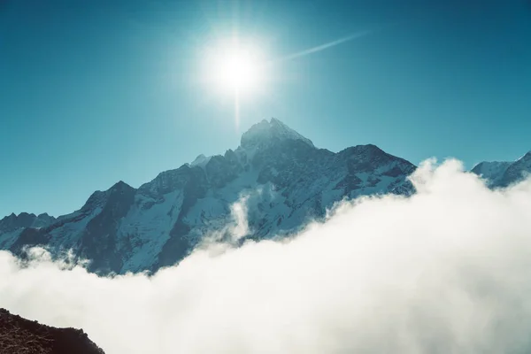 Himalaya Nepal Deki Everest Saha Kampı Nda Güzel Khumbu Vadisi — Stok fotoğraf