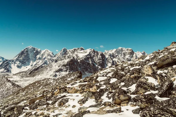 Himalaya Nepal Deki Everest Saha Kampı Nda Güzel Khumbu Vadisi — Stok fotoğraf