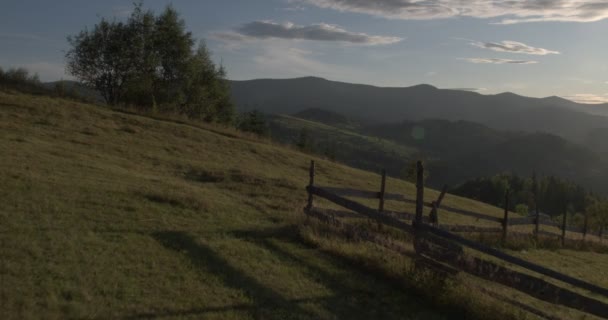 Cárpatos Outono Nas Montanhas — Vídeo de Stock