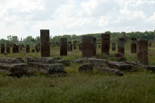 Seldschukischen Monumente Der Verlorenen Soldaten Die Schlacht Von Malazgit Ostanatolien — Stockfoto