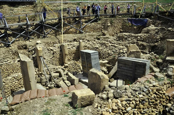 Archaeological Excavations World Oldest Temple Gbekli Tepe Location South East — Stock Photo, Image