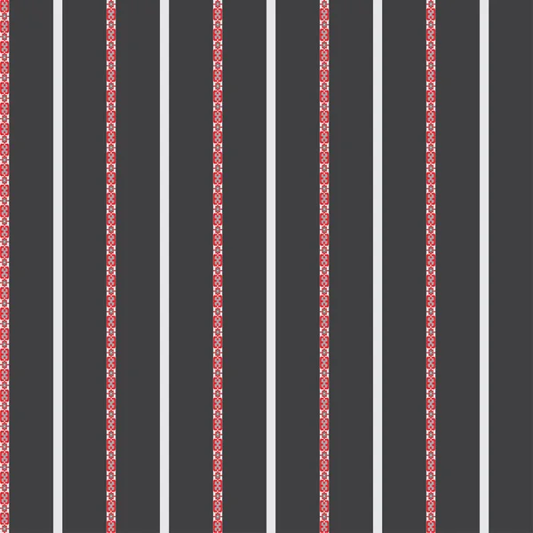 Красные Полоски Сером Фоне Украшения Обоев Стен Бесшовная Текстура — стоковое фото