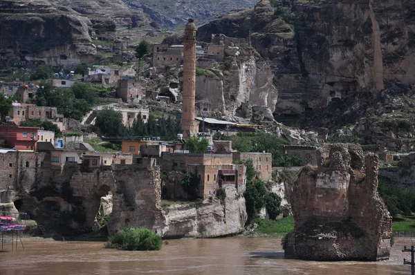 Hassan Keif Antica Città Nel Sud Est Della Turchia Resti — Foto Stock