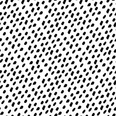 Pek çok leke vuruşuyla karalama tarzında dijitalsiz desen. Dekoratif benekli eş deseni