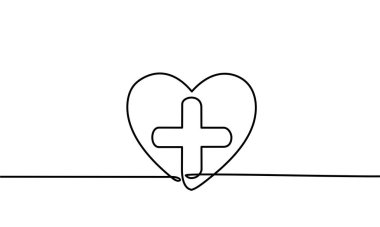 Kalp atışlarının durmaksızın çizilmesi. Kalp atışları siyah ve beyaz arka planda. Vektör