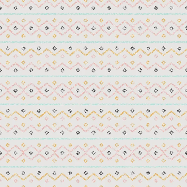 Gekraste Textuur Naadloze Patroon Abstracte Achtergrond Met Kleine Elementen Kleurrijke — Stockvector