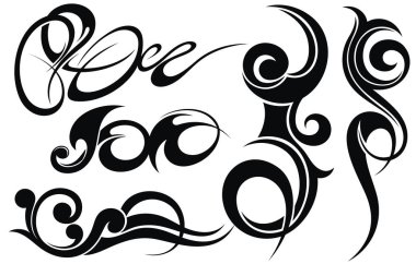 Kabile Dövmesi Tasarım Elementleri Ayarlandı