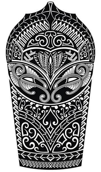 Polynesian tattoo Black and White Stock Photos & Images - Alamy