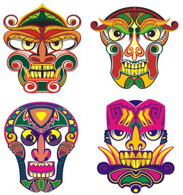 Etnik maske ya da kabile maskeleri