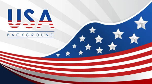 Πρότυπο Διανύσματος Backgrounds Σημαιών Usa — Διανυσματικό Αρχείο