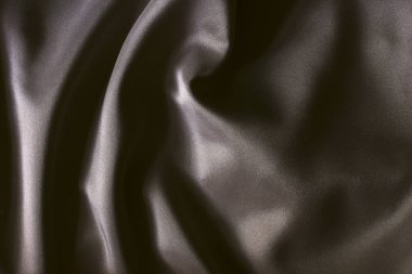 Siyah saten için arka plan dokusu.