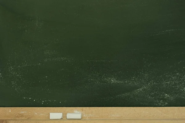 Old blank dirty blackboard .Empty Chalkboard Background with writing space