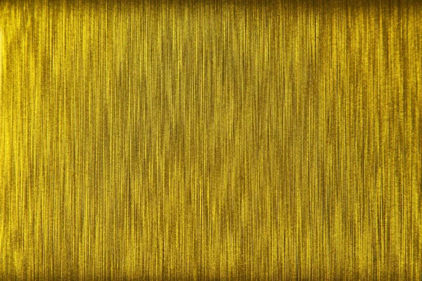 Shiny Yellow Gold Background Striped Texture — Stock Photo, Image