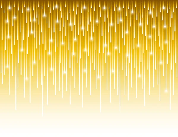 Abstraktní moderní zázemí s zlatými svislými čarami. Pozadí tvořené zářících zlatých čar. Lze použít pro šrot rezervace, Tapeta, web, pozvánka, plakát, banner, vektor — Stockový vektor
