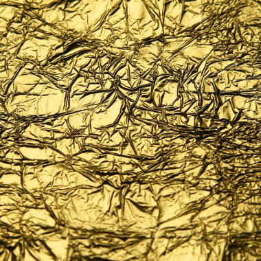 Her türlü grafik tasarım, poster, web sitesi, afiş, tebrik kartı, arkaplan için uygun parlak yapraklı folyo kırışık arka plan