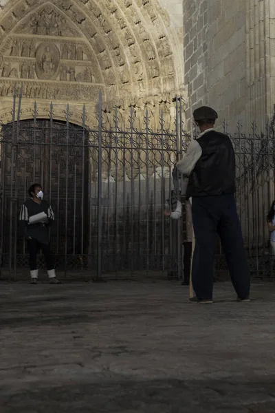 Gece gösterisi, Los Comuneros devriminin 500. yıldönümünü ve 1520 yılında 