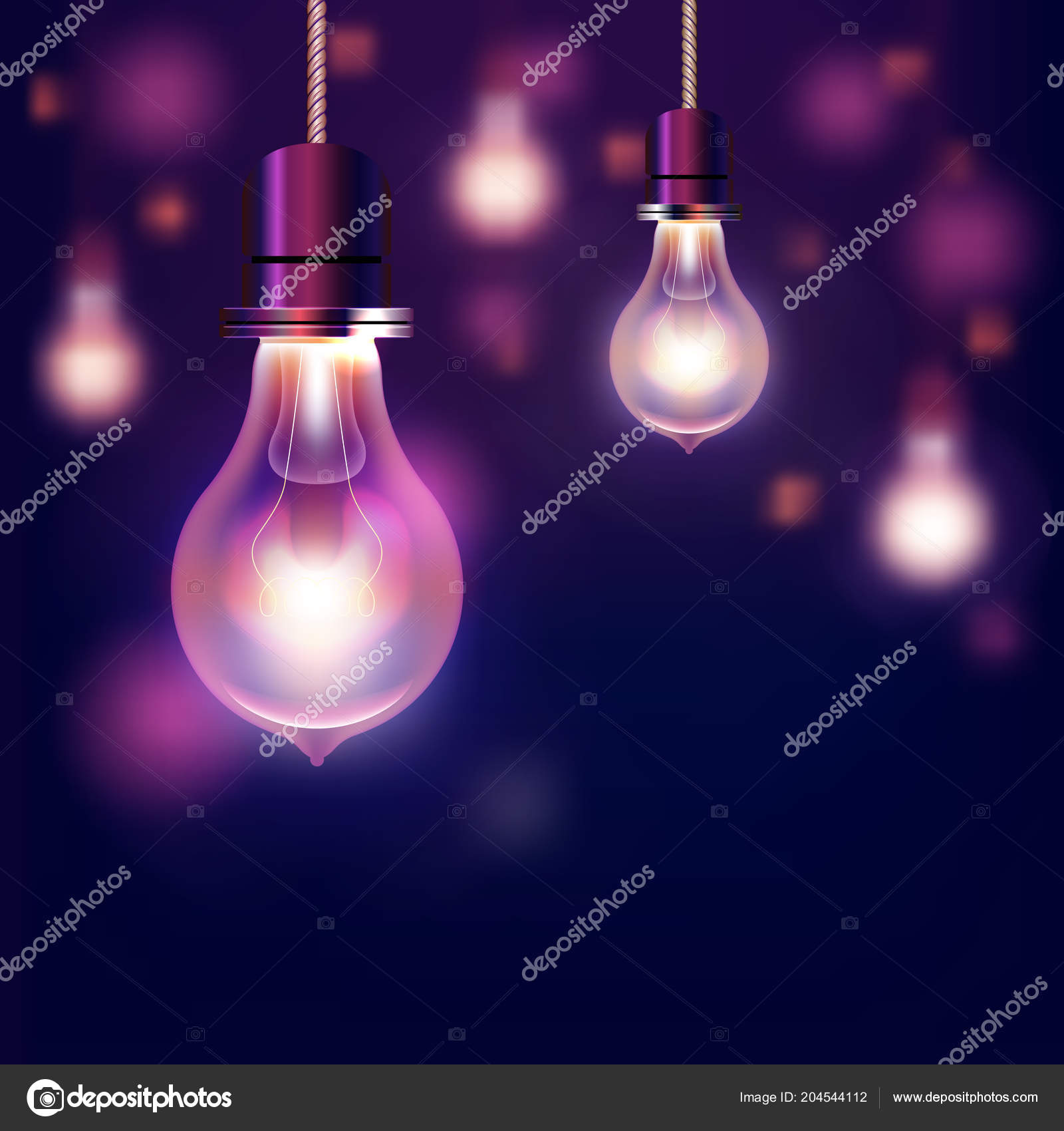 Vector Abstract Background Light Bulbs Stock Vector C Andrei45454 204544112 Download all photos and use them even for commercial projects. https depositphotos com 204544112 stock illustration vector abstract background light bulbs html